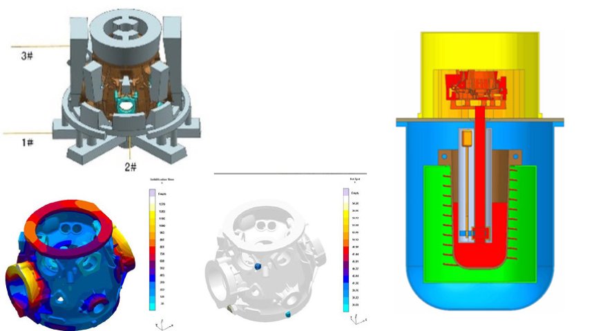 Differential pressure casting of large light alloy components