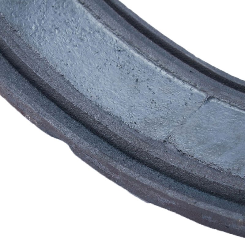 curved metal housing for machine protection