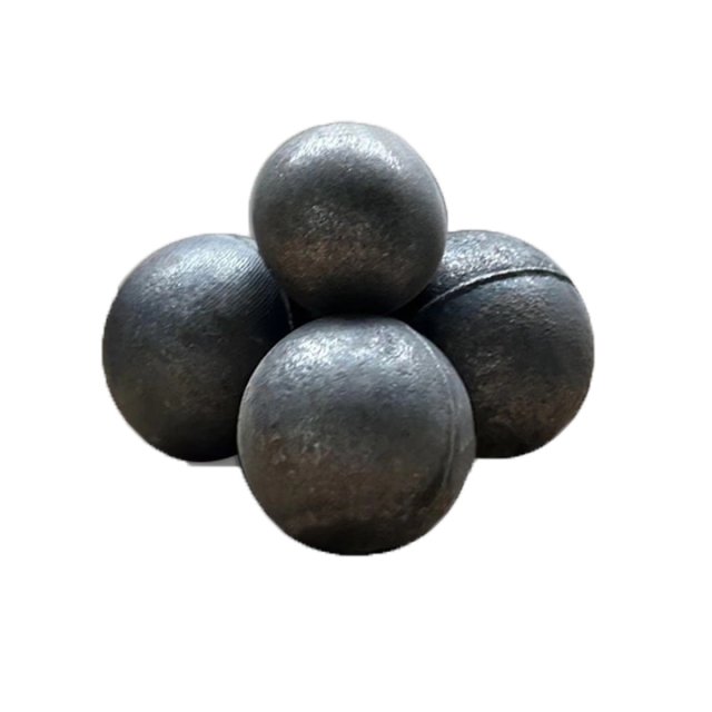 Cast steel grinding balls for the mining industry