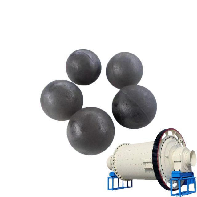 Grinding balls for mining equipment 