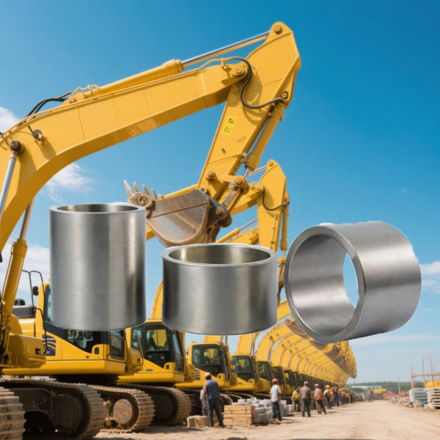 High temperature hardened steel bushings