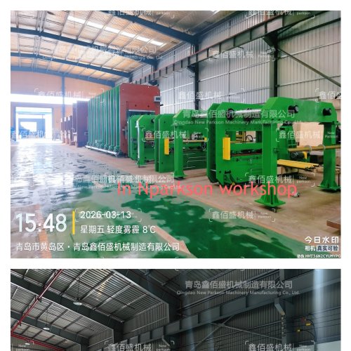 织物芯输送带生产线-车间制造与客户现场实拍  