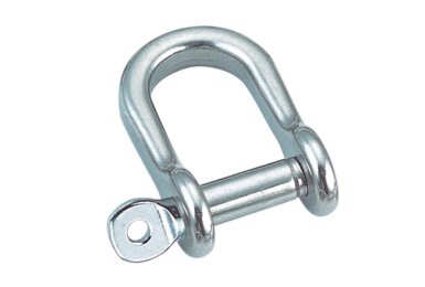 GS68337 Flat shackle, semi-round