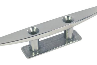 GS68221 Flat cleat, with 2 drillings