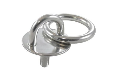 GS6814785 Round eye plate with thread and ring