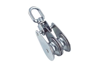 GS68390 Rope double block with swivel eye and joint