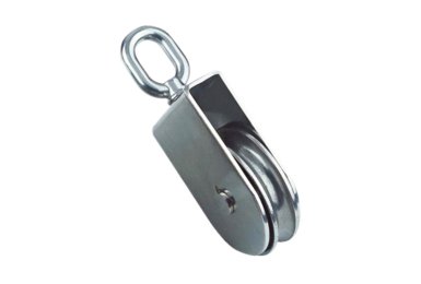 GS68392 Rope block with swivel eye, flat