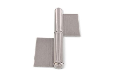 GS6736 Weld-on hinge, 2-part with long leavess	 