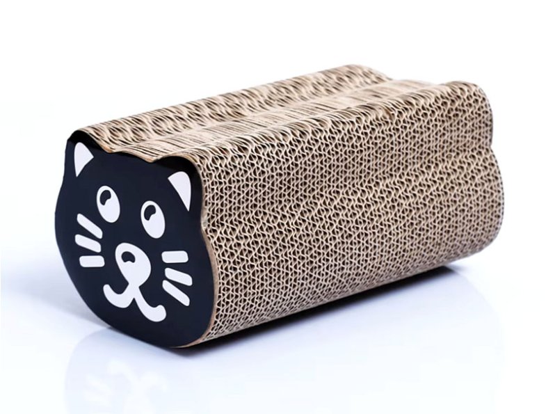 Wholesale Durable Corrugated Cardboard Cat Scratching Post Board for Stress Relief