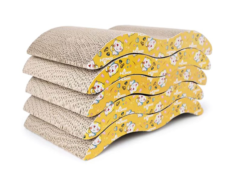 High Quality M Shape Cat Corrugated Scratcher Board