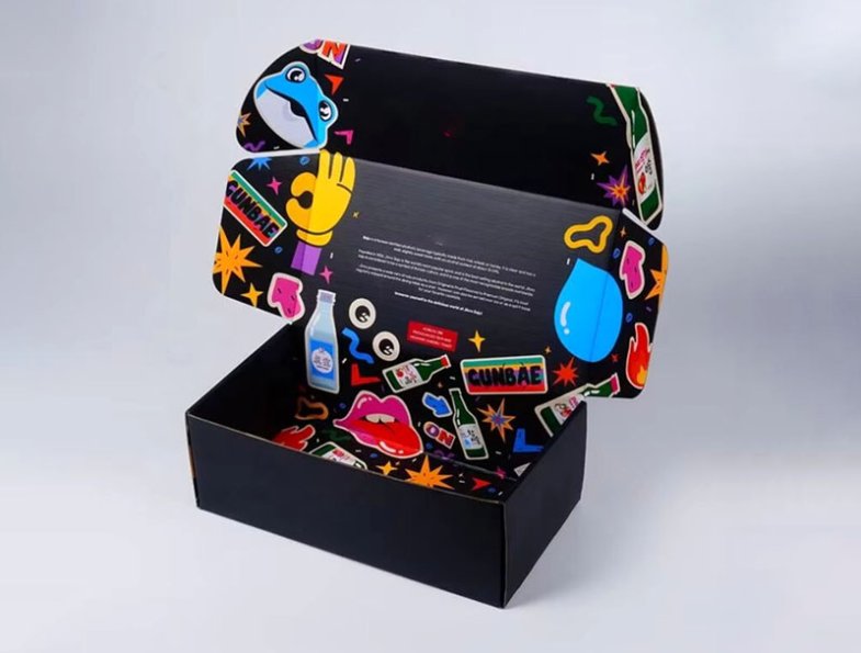 Custom Logo Printed Hard Foldable Corrugated Packaging Box Gift Shoes Clothing Shipping Paper Packaging Boxes