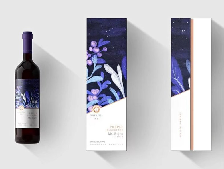 Customized Printed Wholesale Large Red Wine Glass Beer Bottle Gift Paper Packaging Package Boxes