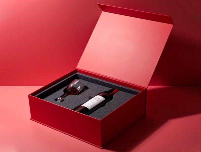 Factory Custom Luxury Cardboard Packing Wine Box Gift Packaging for Bottle