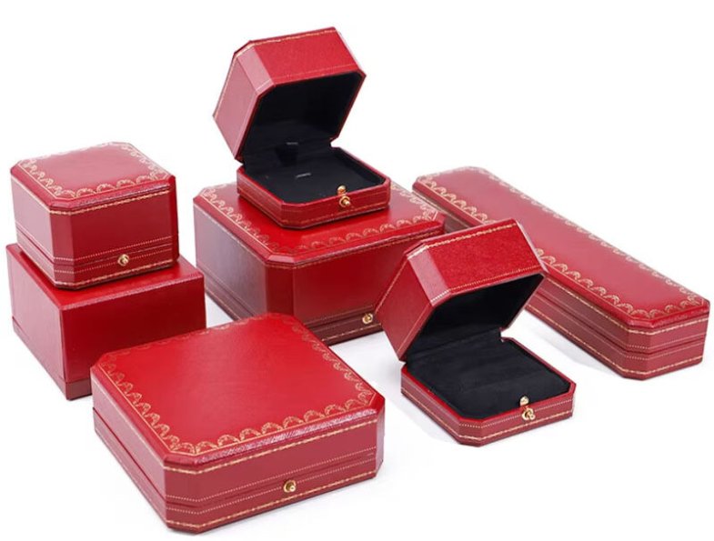 Wholesale custom luxury paper box jewelry packaging box bracelet velvet gift brand jewelry box
