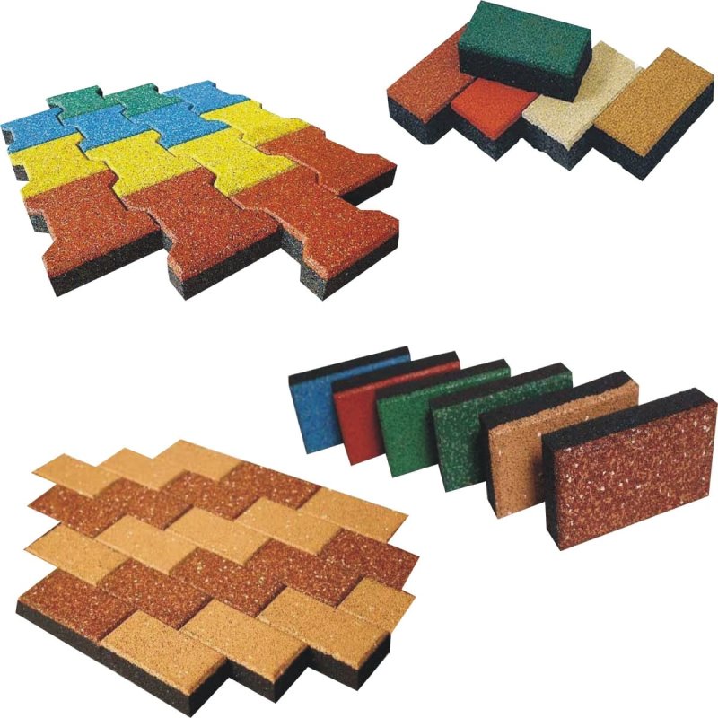 Walkway Rubber Tiles1