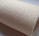 Acrylic dust filter bag installed in acid gas environment