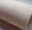Acrylic dust filter bag installed in acid gas environment