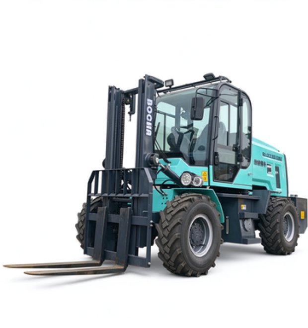 Electric Rough Terrain Forklift