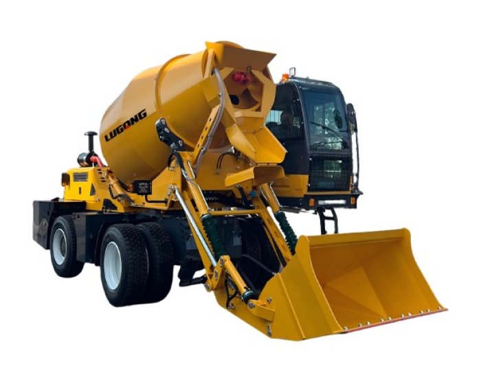 SELF-LOADING CONCRETE MIXER
