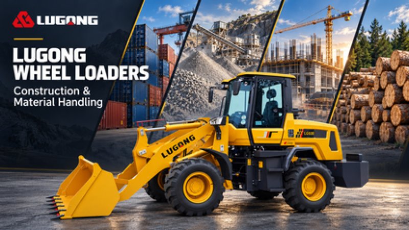 LUGONG Wheel Loaders for Construction & Material Handling