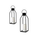 未标题-3_0001_2 Black wind lantern portable candlestick