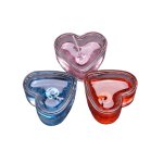 professional china supplier heart-shaped glass candle holder with custom option