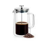 Double-Walled French Press Coffee Maker
