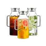 Durable Glass Beverage Pitcher