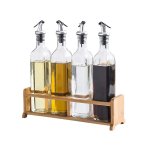  Glass Oil & Vinegar Bottle
