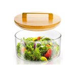 Glass Salad Bowl