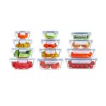 Clear Glass Food Storage Container