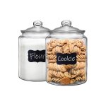 Clear Glass Jar with Lid