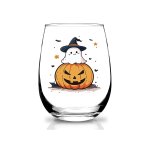 Glass Cup with Design