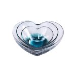 Glass Heart-shaped Bowl