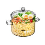 Large Glass Cooking Pot
