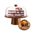 Glass Cake Cloche with Base