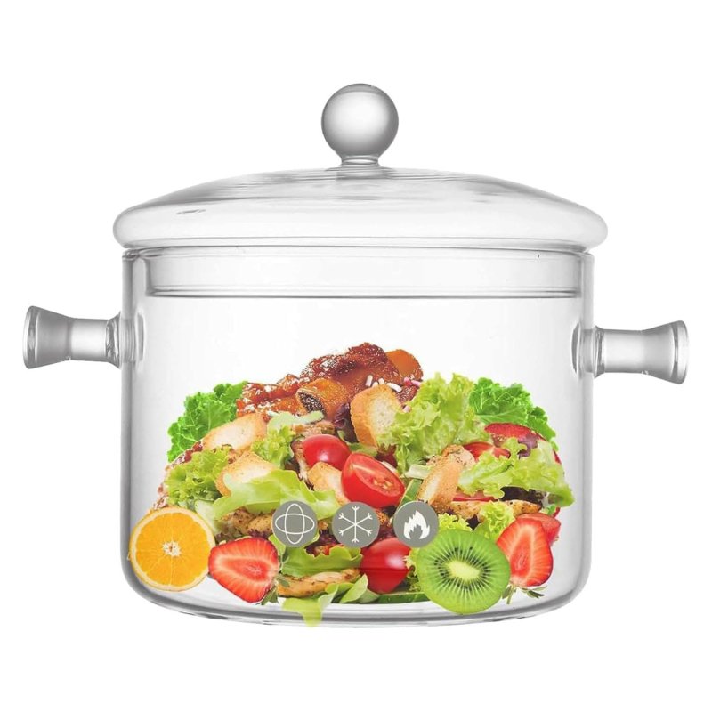 Heat-Resistant Glass Cookware for Modern Kitchens | Transparent Cooking ...