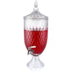 Classic Glass Beverage Dispenser with Spigot（3）