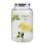 Classic Glass Beverage Dispenser with Spigot（1）