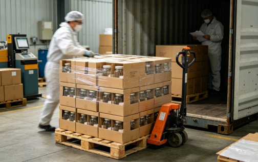 How Are Glass Storage Jars Packaged for International Shipping?