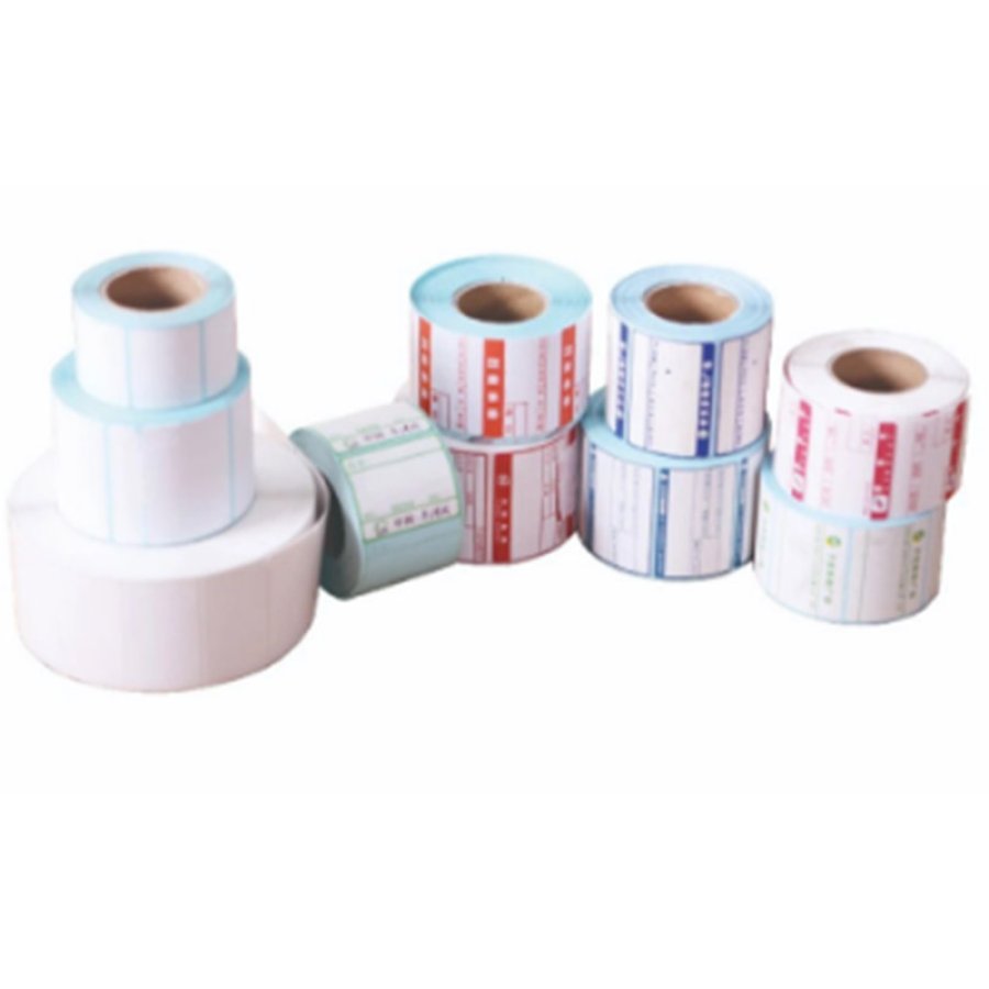 Roll-type self-adhesive barcode paper 