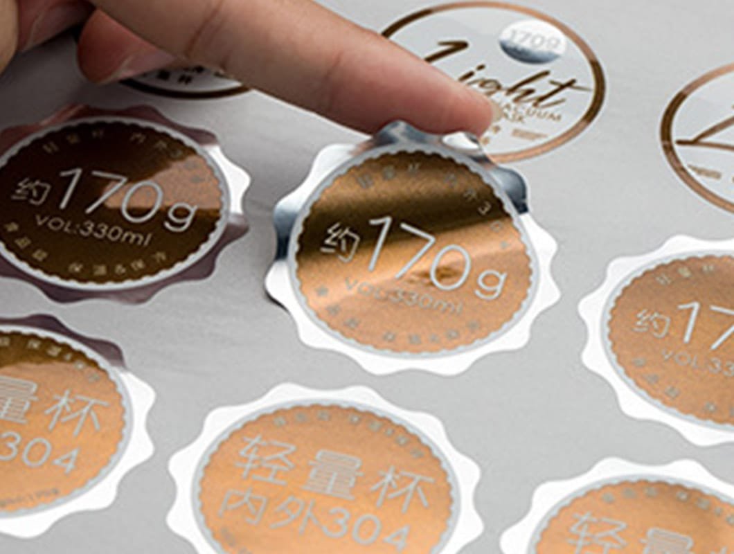 Roll-type self-adhesive barcode paper