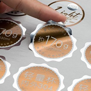 Roll-type self-adhesive barcode paper