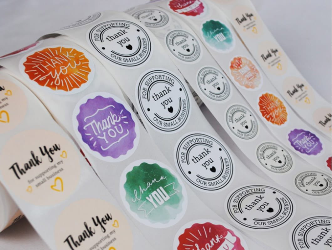 Roll-type self-adhesive barcode paper