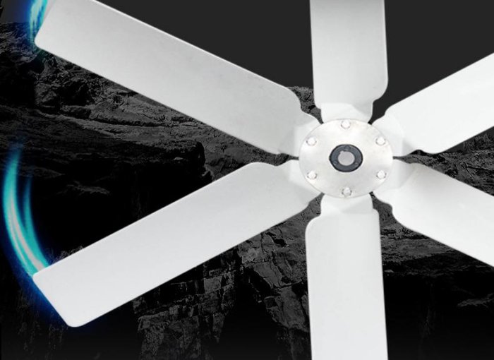 aspas de ventilador de fibra de vidrio