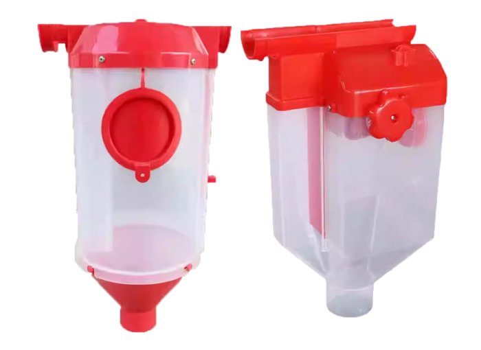 dispensador de comida para cerdos