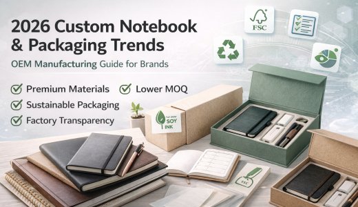 2026 Custom Notebook & Packaging Trends – OEM Manufacturing Guide for Brands
