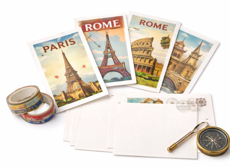 vintage-travel-postcards-set-detail