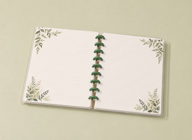 botanical-spiral-notebook-open-pages