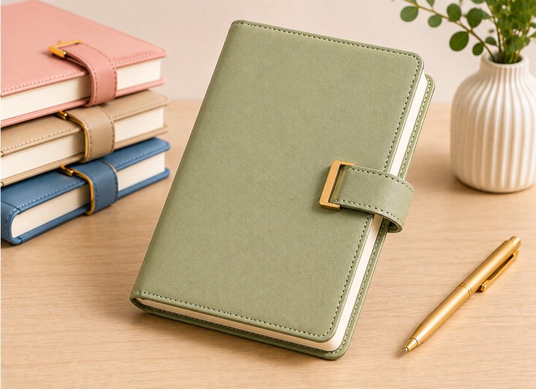 Minimal-Leather-Notebook-Green-Edition